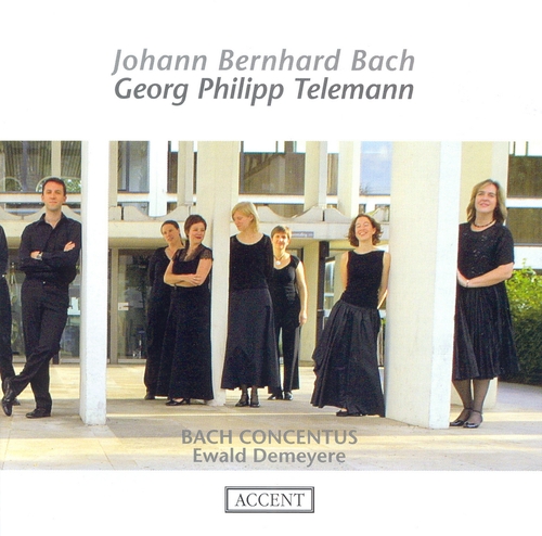 Couverture OVERTURES (+ TELEMANN) de Johann Bernhard BACH