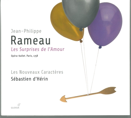 Couverture SURPRISES DE L'AMOUR, OPÉRA-BALLET de Jean Philippe RAMEAU
