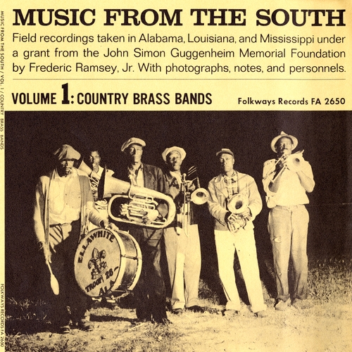 Couverture MUSIC FROM THE SOUTH, VOL.1: COUNTRY BRASS BANDS
