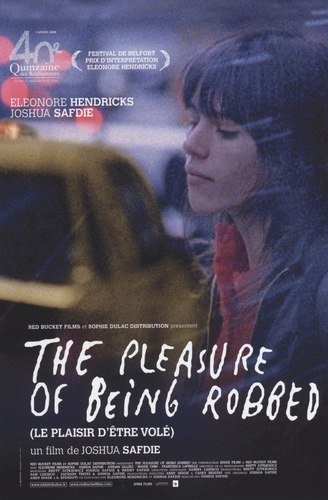 Couverture THE PLEASURE OF BEING ROBBED de Josh SAFDIE