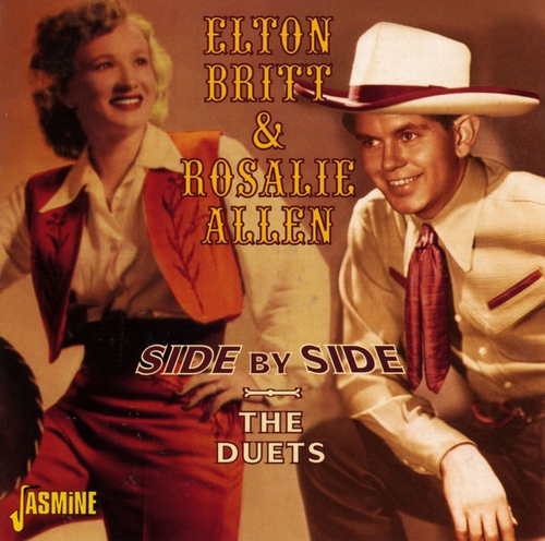 Couverture SIDE BY SIDE - THE DUETS de Elton BRITT & ROSALIE ALLEN