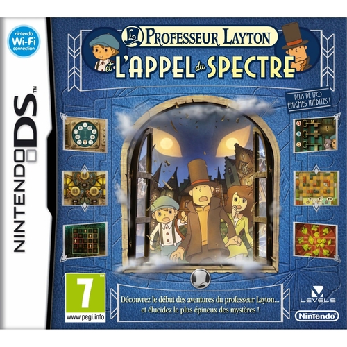 Couverture PROFESSEUR LAYTON ET L'APPEL DU SPECTRE - DS