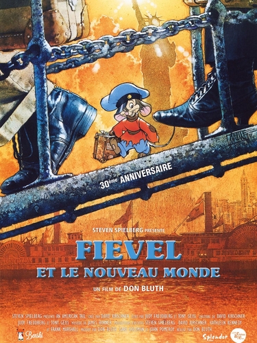 Couverture FIEVEL ET LE NOUVEAU MONDE de Don BLUTH