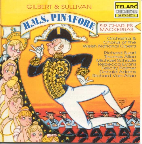 Couverture H.M.S.PINAFORE de Arthur [Sir] SULLIVAN