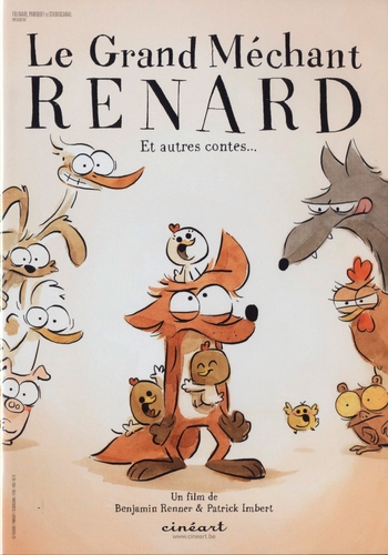Couverture LE GRAND MÉCHANT RENARD ET AUTRES CONTES de Benjamin RENNER