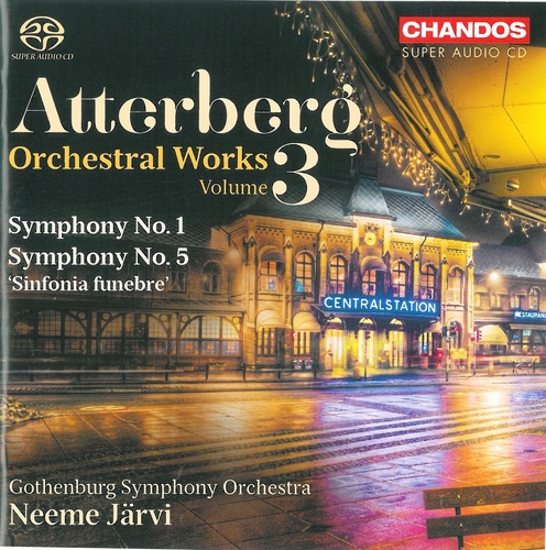 Couverture SYMPHONIE 1,5 de Kurt ATTERBERG