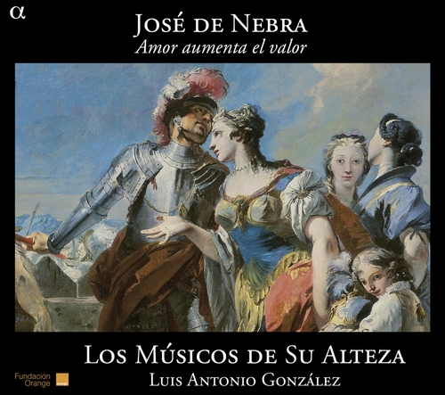 Couverture AMOR AUMENTA EL VALOR de José de NEBRA