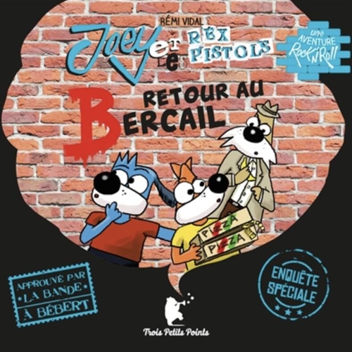 Couverture JOEY ET LES REX PISTOLS - RETOUR AU BERCAIL de Rémi VIDAL