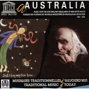 Couverture MUSIC FROM THE NEW ENGLAND TABLELANDS OF NEW SOUTH WALES
