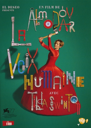 Couverture LA VOIX HUMAINE de Pedro ALMODÓVAR