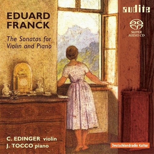 Couverture SONATES VIOLON PIANO de Eduard FRANCK