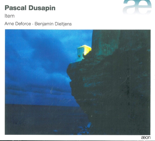 Couverture ITEM de Pascal DUSAPIN