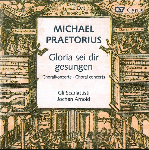 Couverture GLORIA SEI DIR GESUNGEN de Michael PRAETORIUS