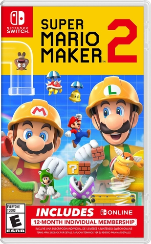 Couverture SUPER MARIO MAKER 2