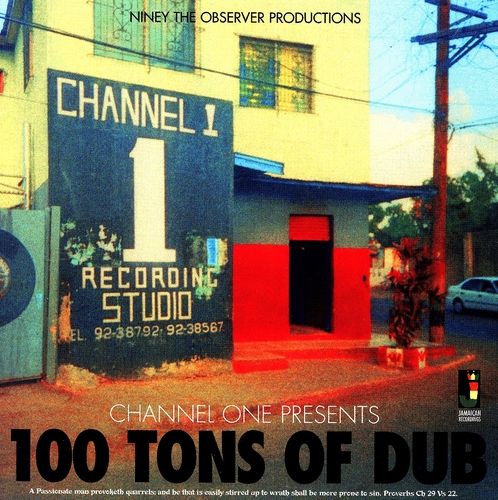 Couverture CHANNEL ONE PRESENTS 100 TONS OF DUB de NINEY THE OBSERVER