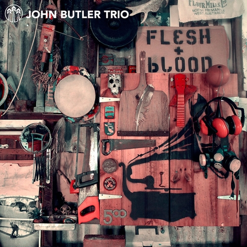 Couverture FLESH & BLOOD de John THE BUTLER TRIO