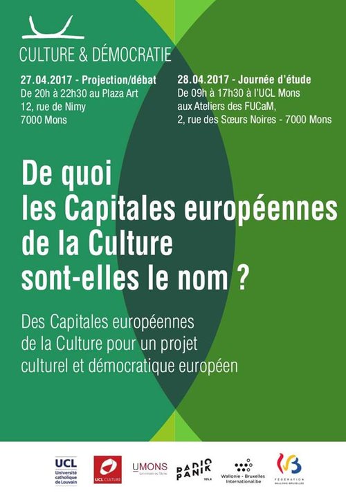 Journée d'étude : Capitales européennes de la Culture