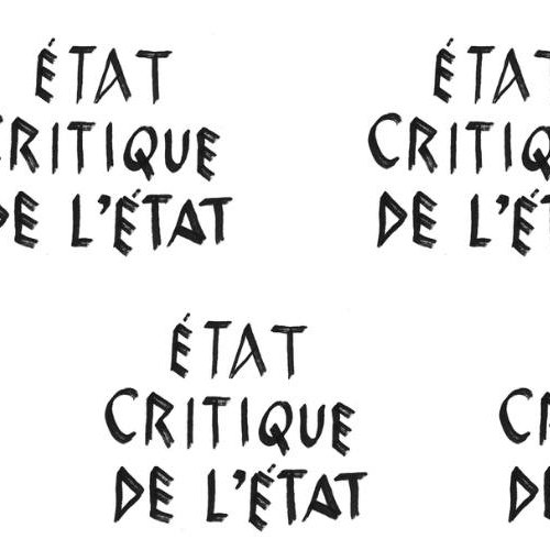 État critique et critique de l´État
