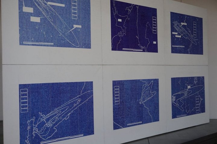 BPS22 - Us or Chaos - Fallout Pattern - (c) Andrei Molodkin 1