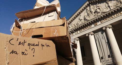 Bezet la Monnaie occupée - bannière - photo FabontheMoon