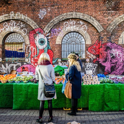 Londres - marché de Brick Lane
