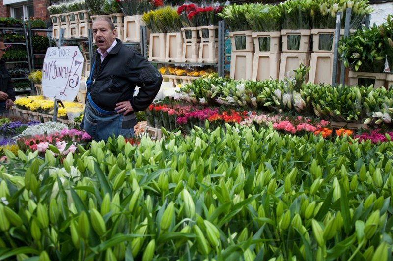 Londres - marché de Columbia Market