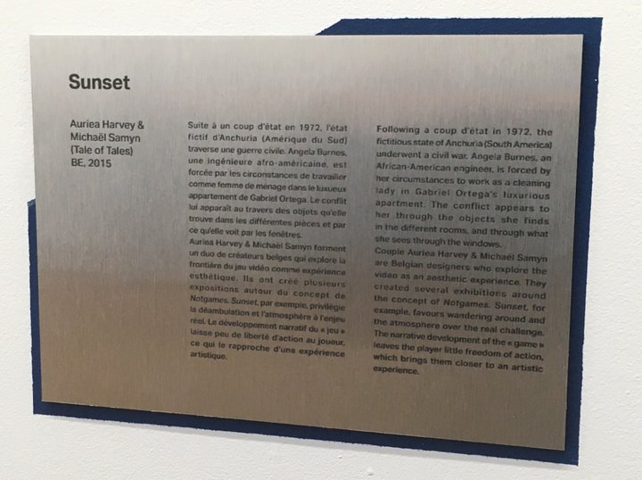 Games and Politics - Iselp - B4 - jeu Sunset