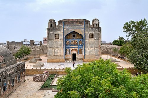 Tombe de Ghulam Shah Kalhoro, Hyderabad, Pakistan