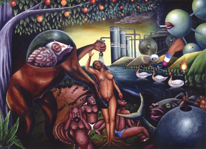 L'Afrique et le savoir - (c) Bodo fils 2016 - Musee africain de Namur