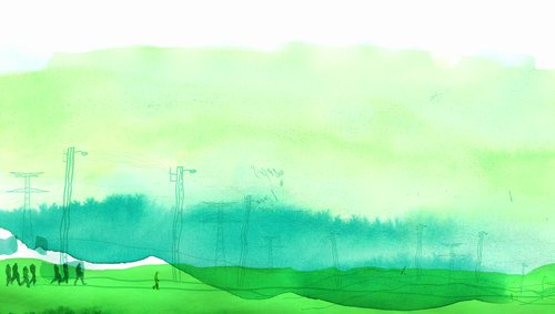 Le Marcheur Frédéric Hainaut.