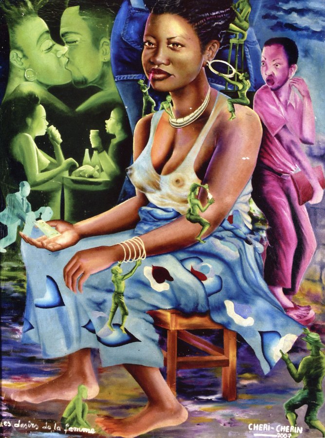 Les Désirs de la femme - (c) Cheri Cherin 2007 - Musee afrivain de Namur