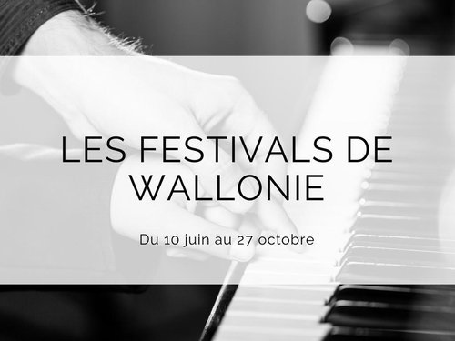 Festivals de wallonie 2017
