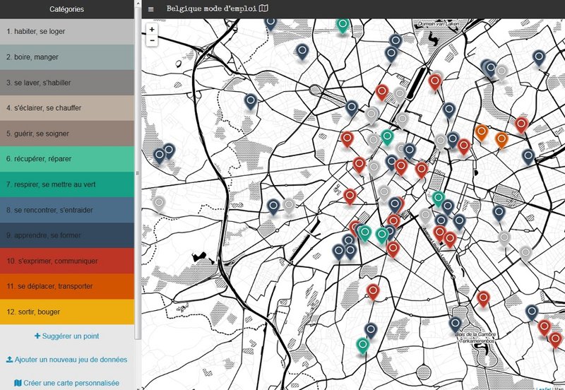 revue du web - Dewey - Belgique, mode d'emploi