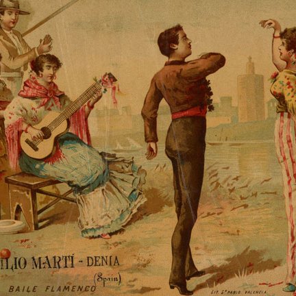 SE La musique classique aux couleurs de l'Espagne - Baile-flamenco©NY-Public-Library-digital-collections