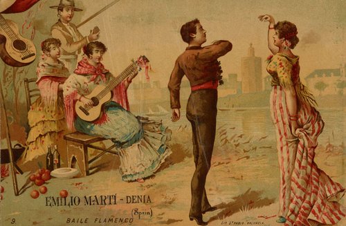 SE La musique classique aux couleurs de l'Espagne - Baile-flamenco©NY-Public-Library-digital-collections