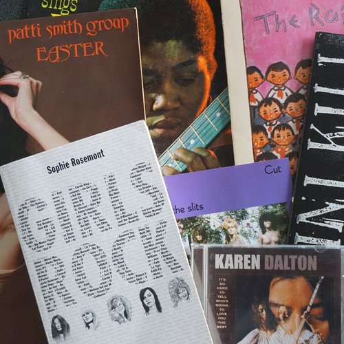 Sophie Rosemont - Girls Rock - editions NiL photo avec disques_1600