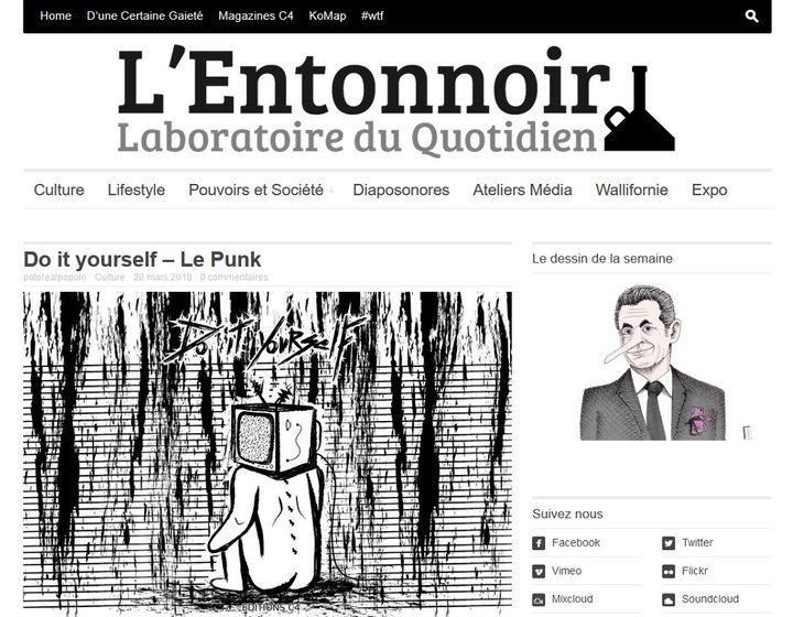 Une certiane gaieté - site L'Entonnoir