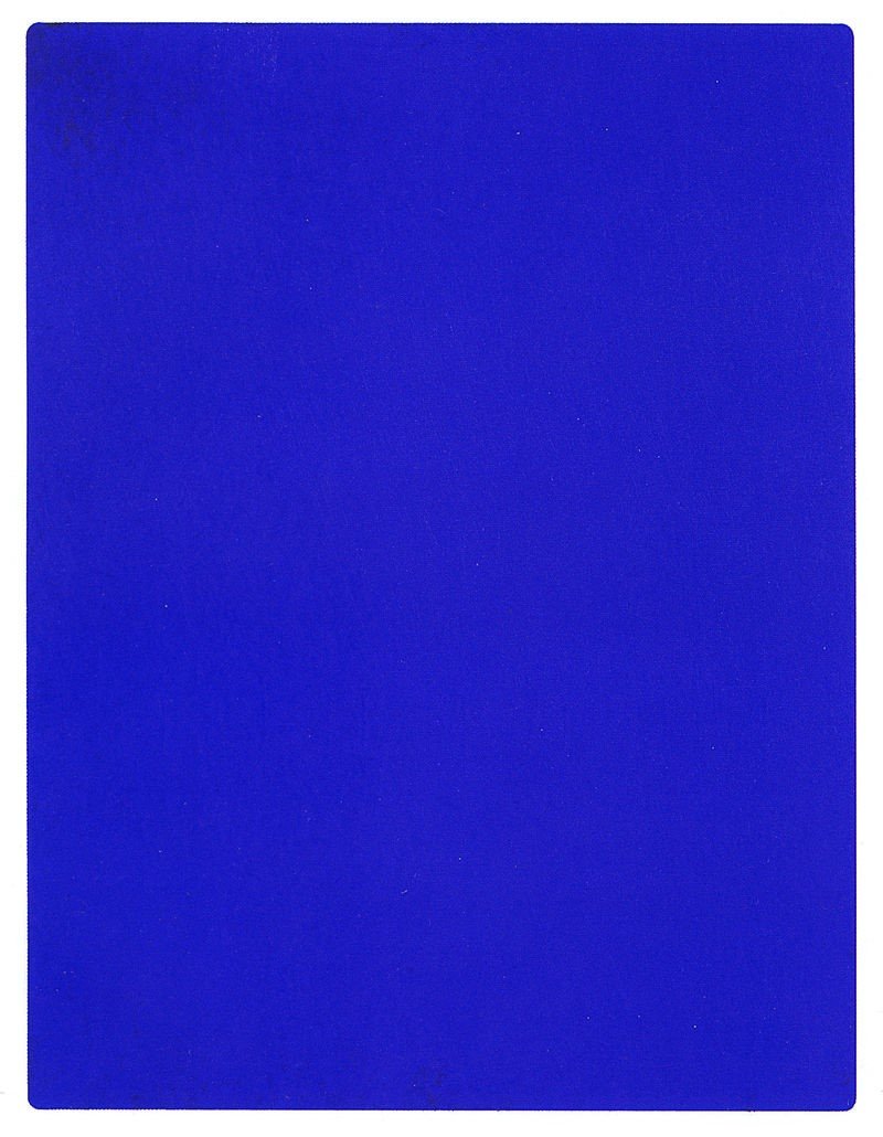 Yves Klein IKB 191