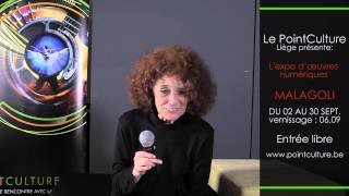 Malagoli - Exposition d'oeuvres numérique - PointCulture