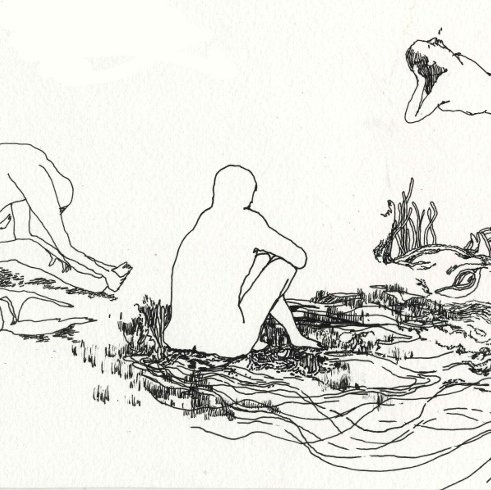 Chloé Schuiten, visuel pour le groupe Piloot