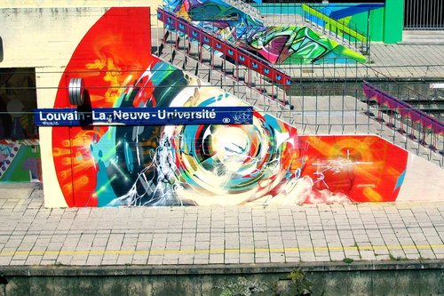 Thomas et Florian du collectif Art Osons