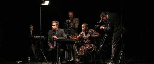 Interview du Nimis groupe (actuellement au Théâtre national)