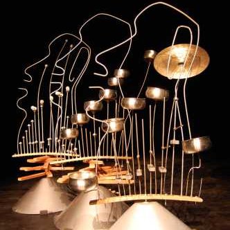 Exposition des sculptures-instruments de PHiLéMOi