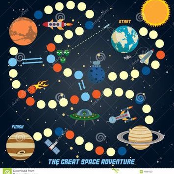 space-quest-game-start-finish-astronomy-icons-background-vector-illustration-45061023.jpg